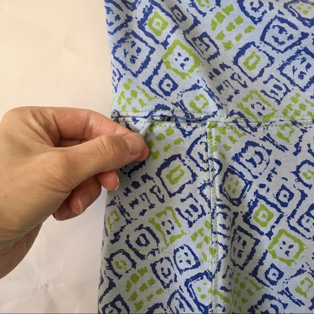 Royal Robbins blue green travel hiking skirt XS - Picture 2 of 5